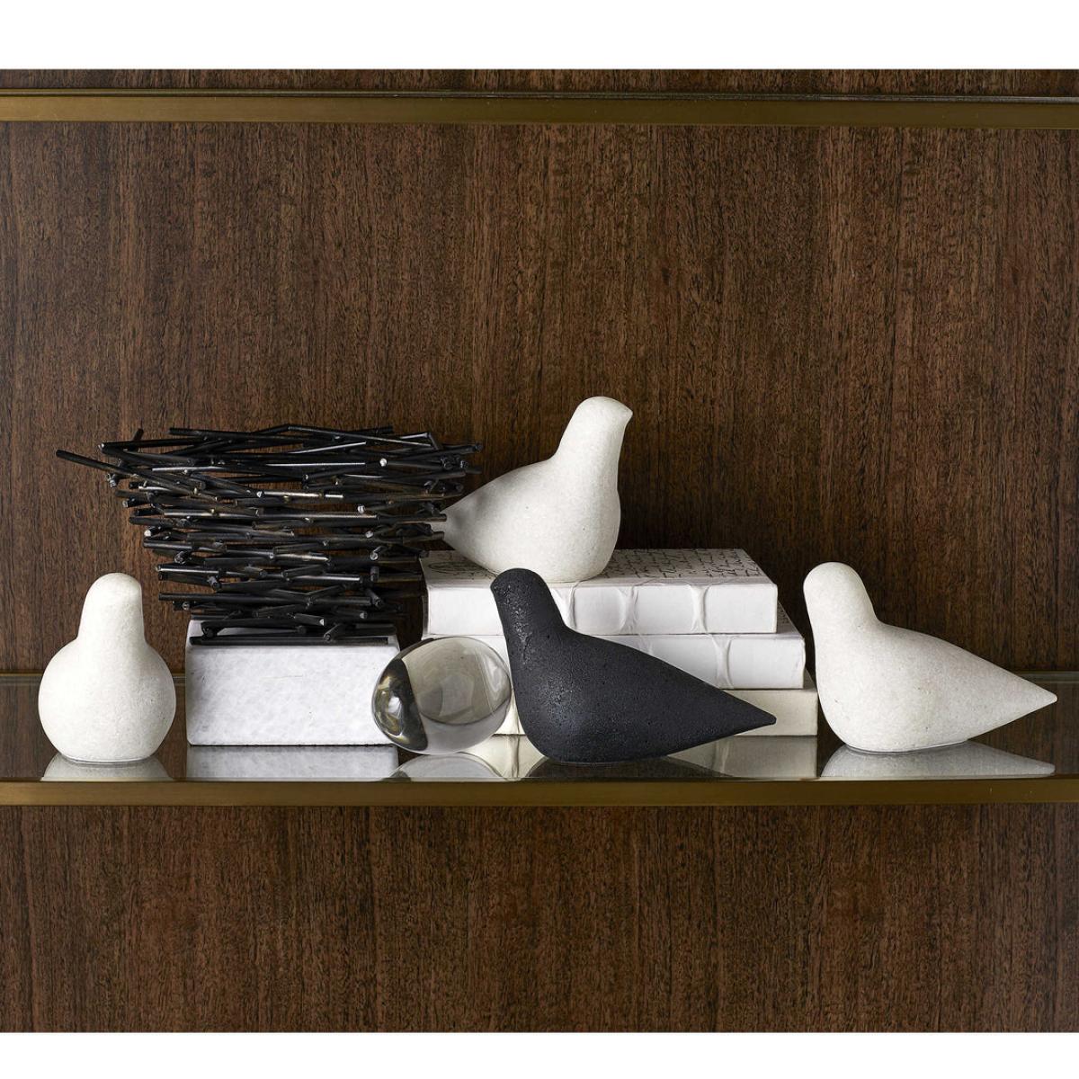 Uttermost Black Label Flock Bird Sculpture set – image 2