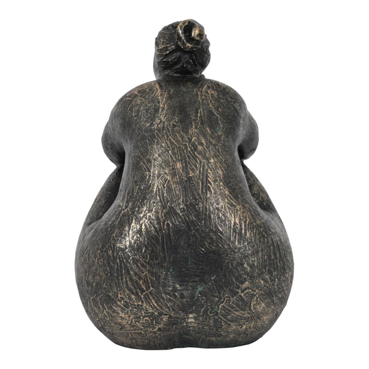 Libra Calm Neutral Collection - Athena Contemplating Feminine Form Resin Sculpture – image 3