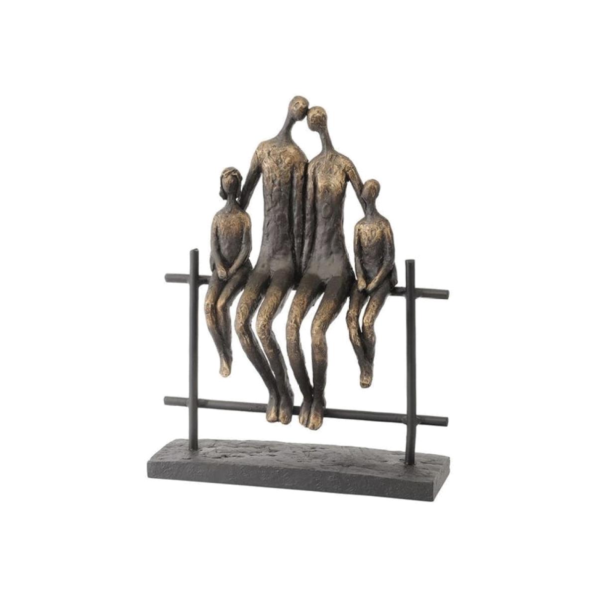 Libra Duxford Bench Family Of Four Sculpture | Outlet