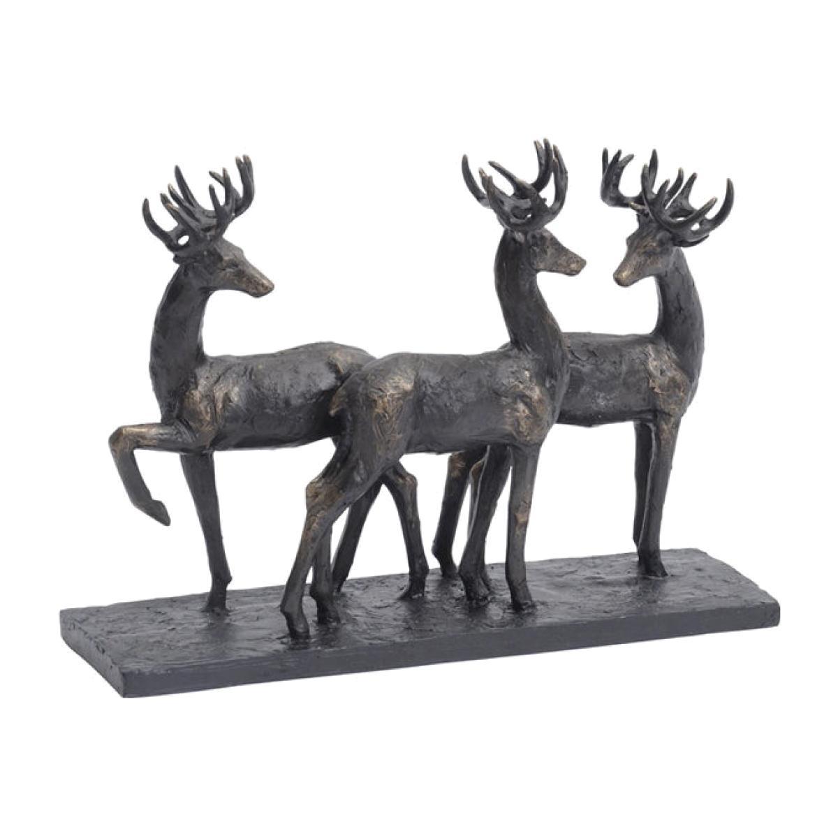 Libra Stag Trio Sculpture – image 1