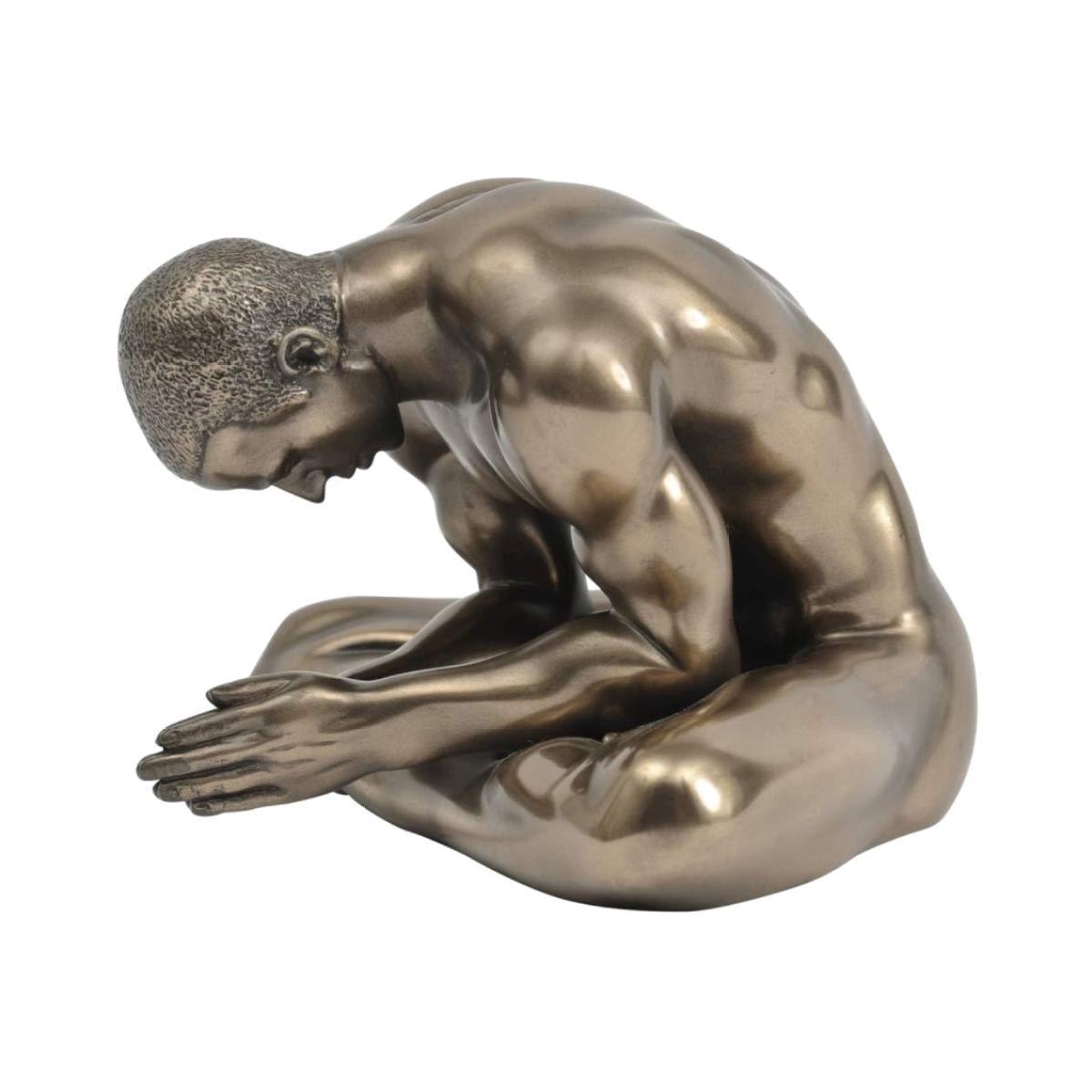 Libra Bronze Keswick Meditating Man