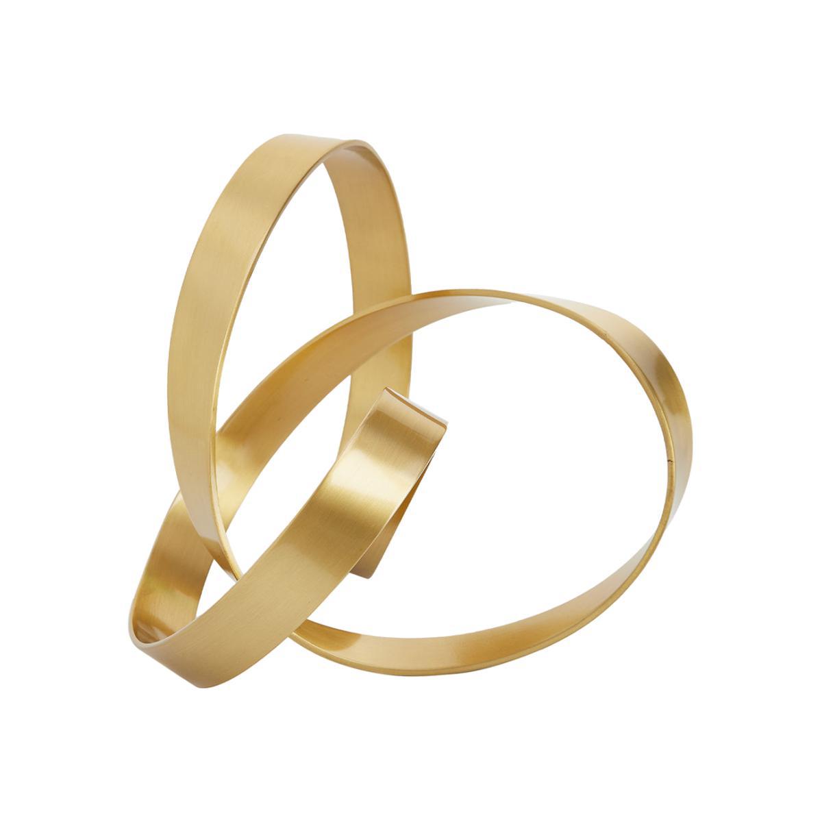 Liang & Eimil Moebius I Ornament Golden Finish