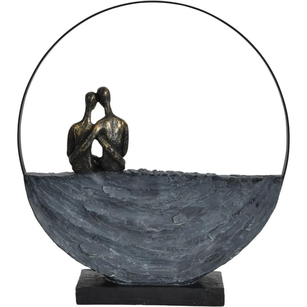 Libra Couple Encircled Sculpture – image 3