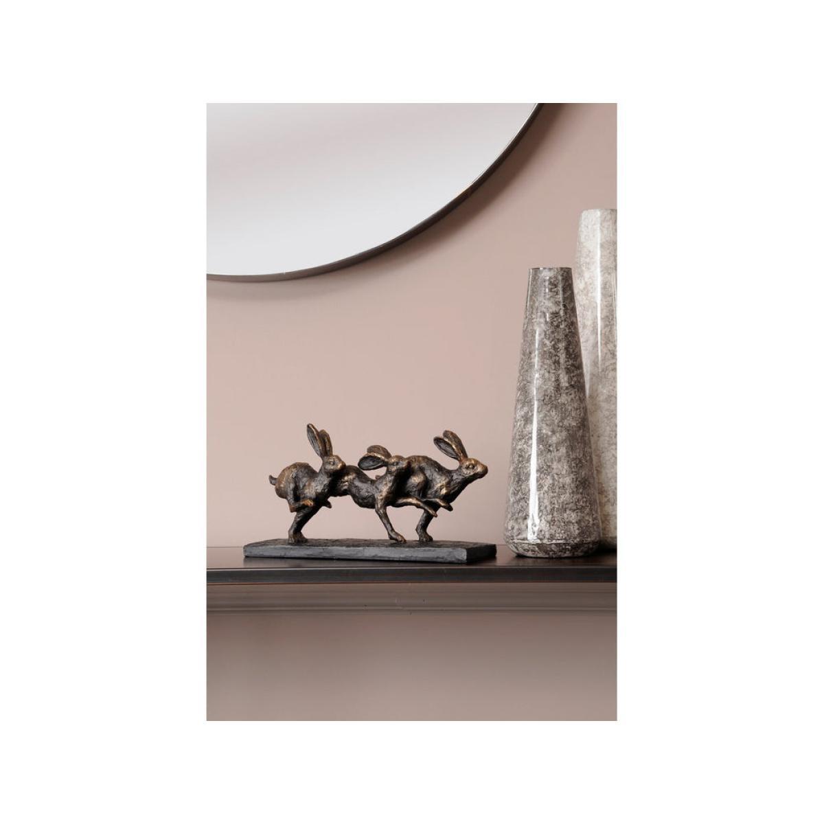 Libra Running Hares Sculpture – image 3