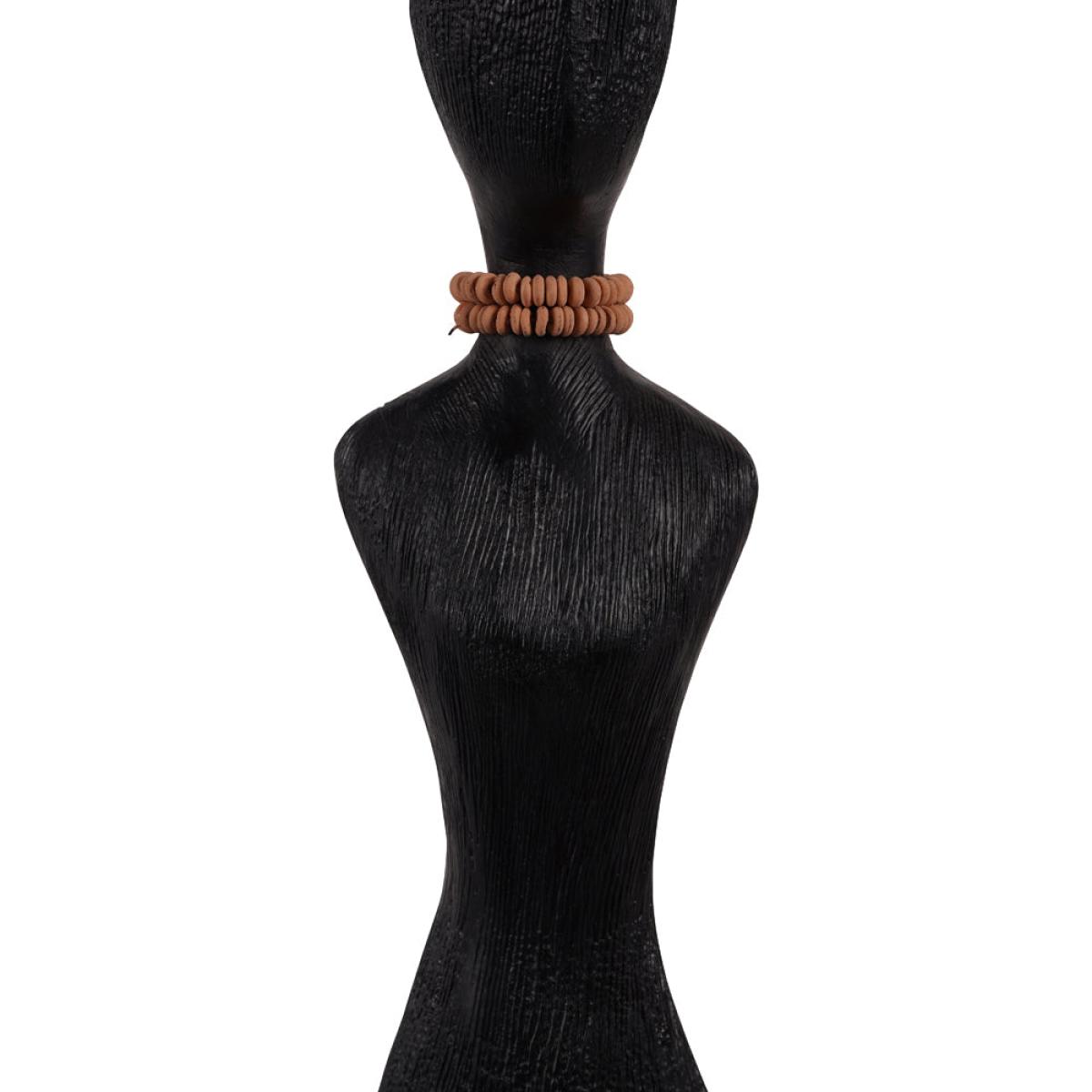 Libra Interiors Abstract Female Sculpture Black Large – image 4