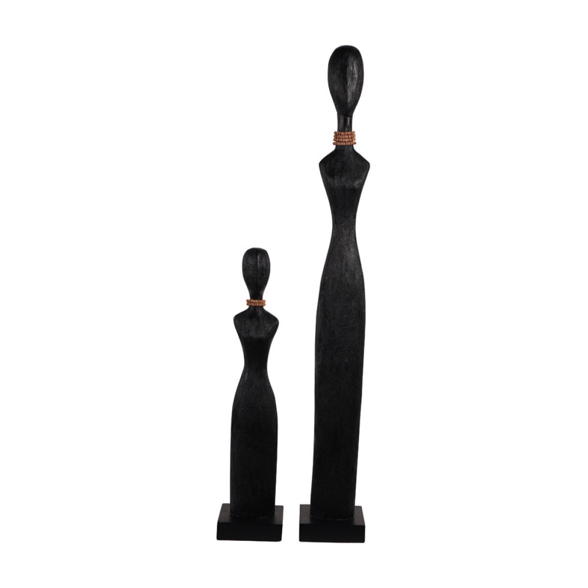 Libra Interiors Abstract Female Sculpture Black Large – image 6