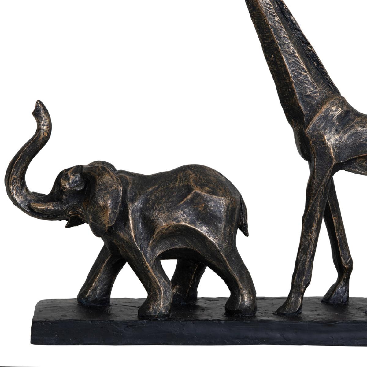 Libra Bronze Safari Sculpture – image 4