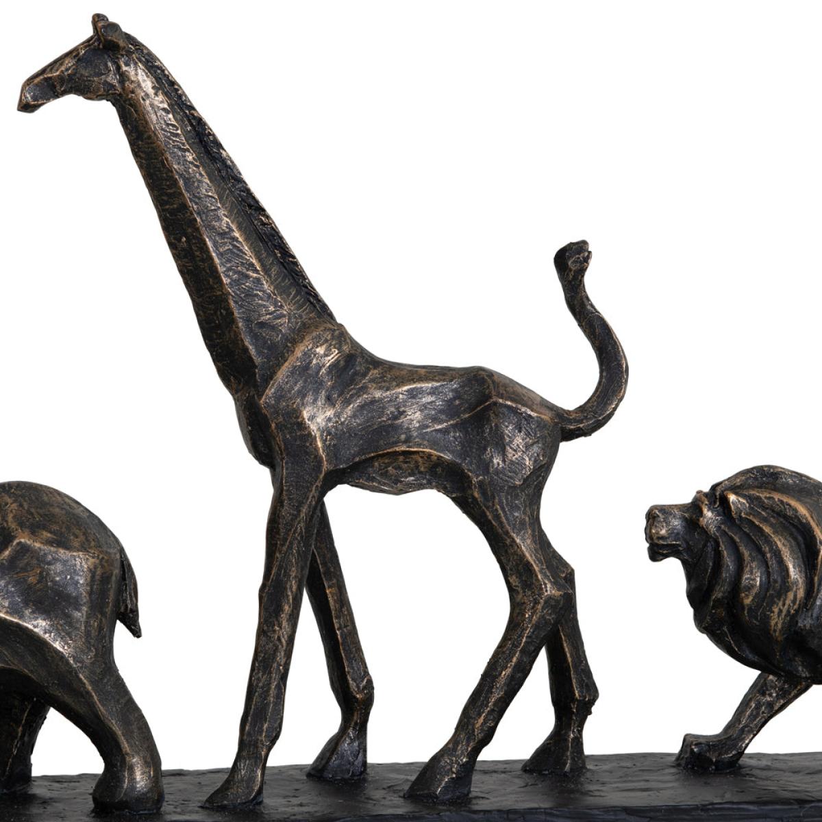 Libra Bronze Safari Sculpture – image 5