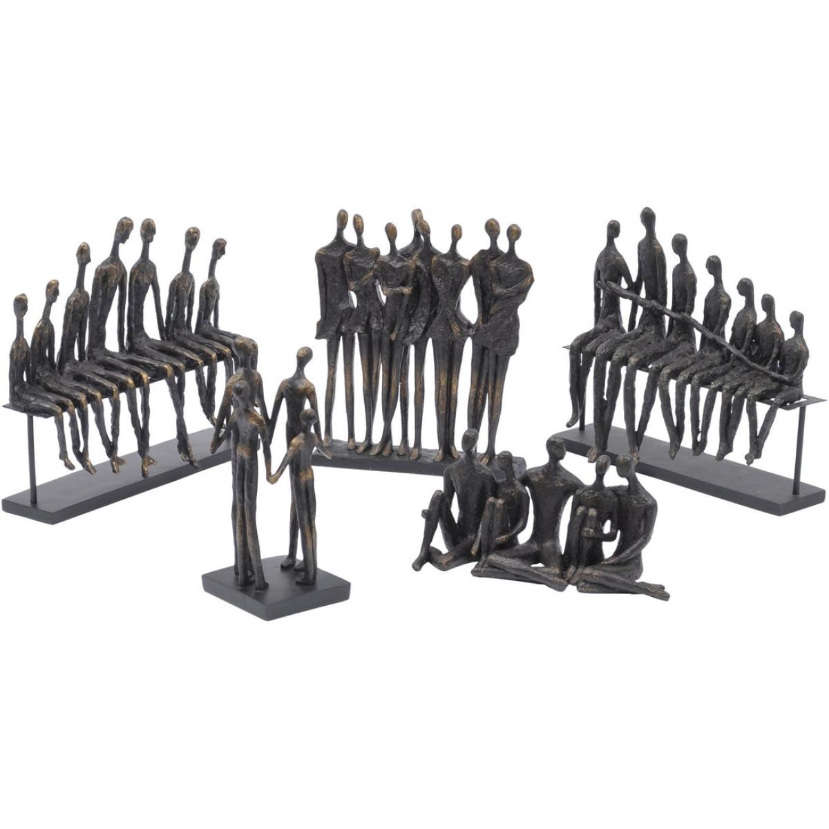 Libra Calm Neutral Collection - Family Circle Resin Sculpture – image 2
