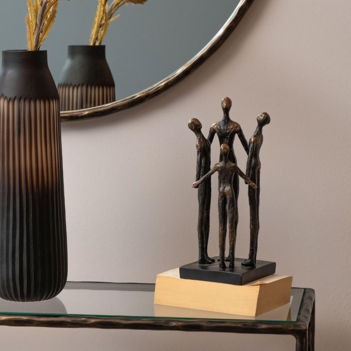 Libra Calm Neutral Collection - Family Circle Resin Sculpture – image 4