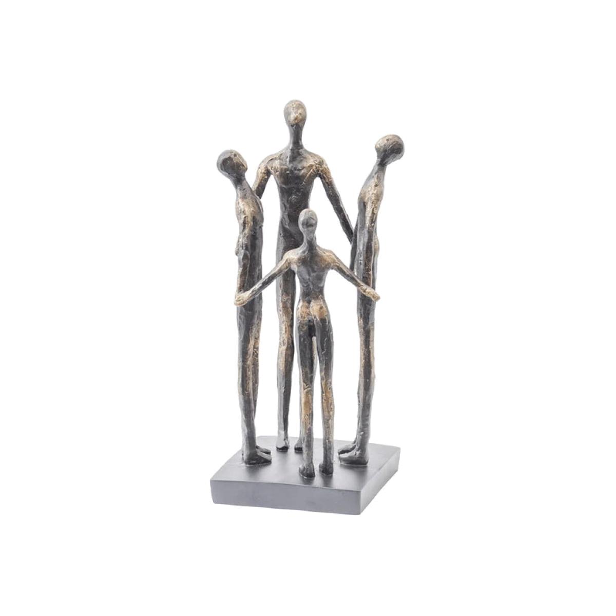 Libra Calm Neutral Collection - Family Circle Resin Sculpture – image 1