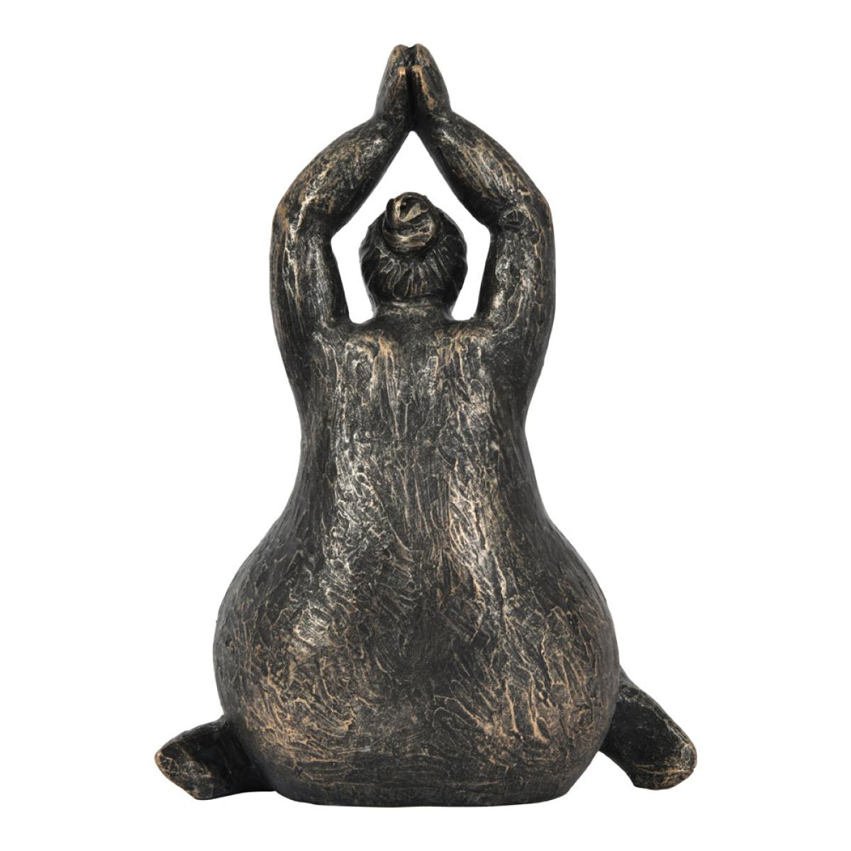 Libra Calm Neutral Collection - Iris Praying Feminine Form Resin Sculpture | Outlet – image 3