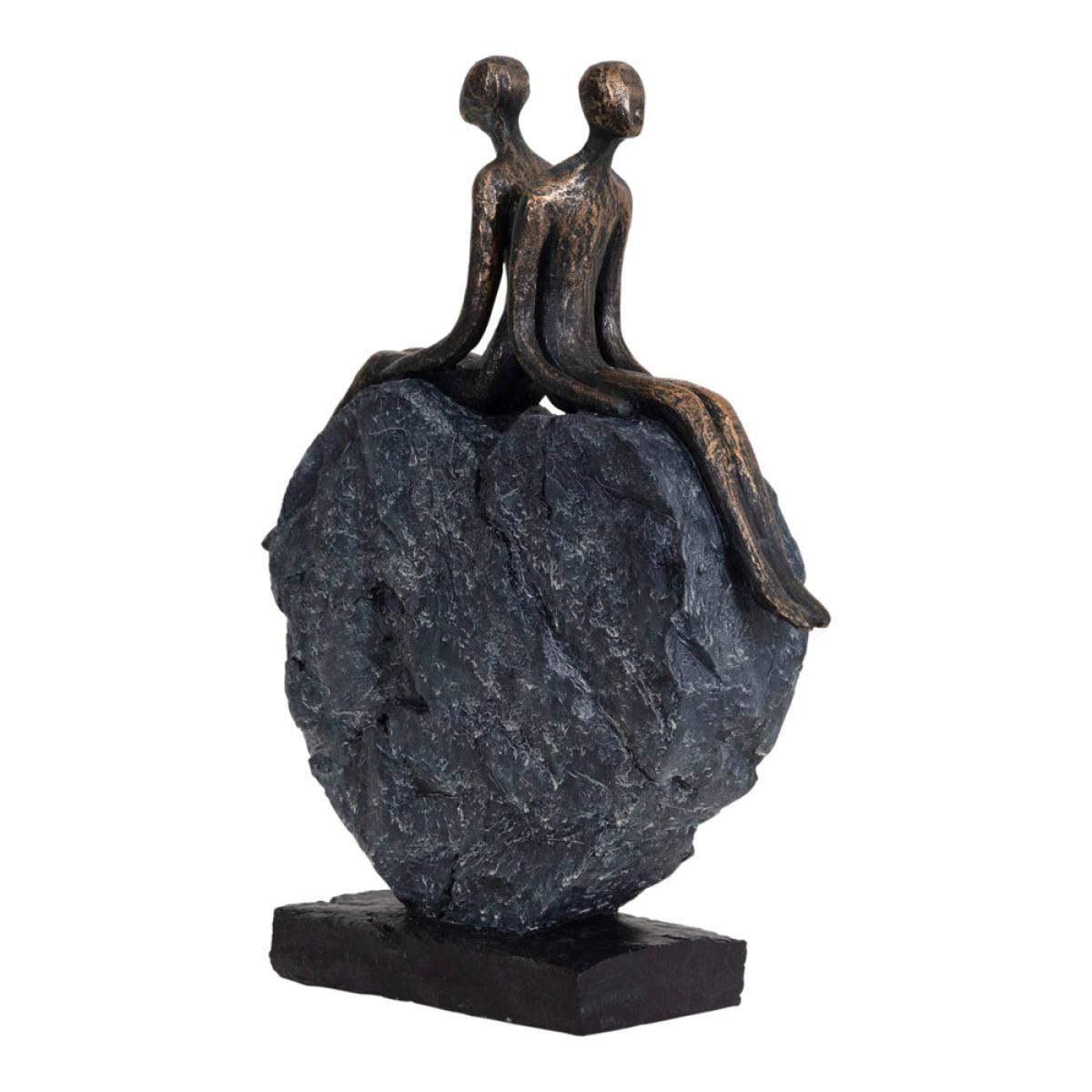 Libra Couple's Love Heart Sculpture – image 2