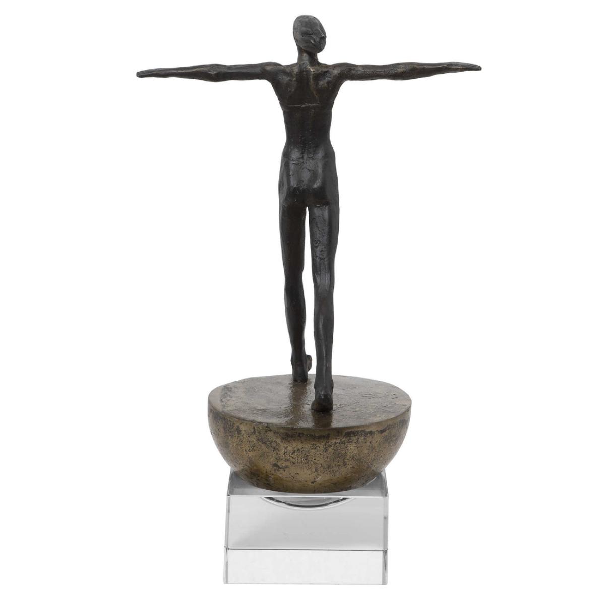 Uttermost Black Label Woman Finding Balance Sculpture – image 3