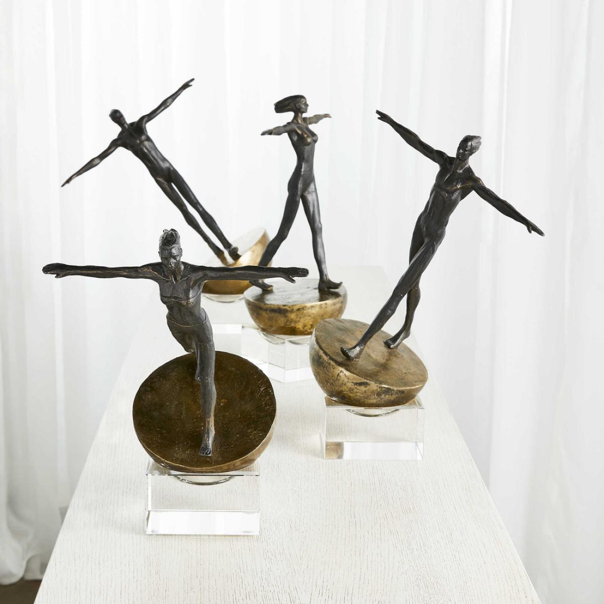 Uttermost Black Label Woman Finding Balance Sculpture – image 4