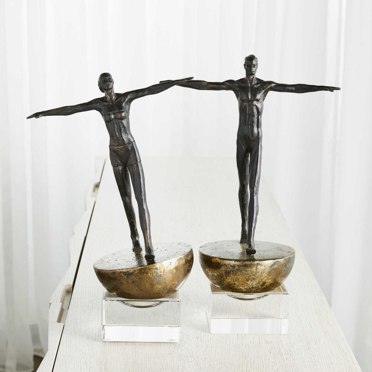 Uttermost Black Label Woman Finding Balance Sculpture – image 6