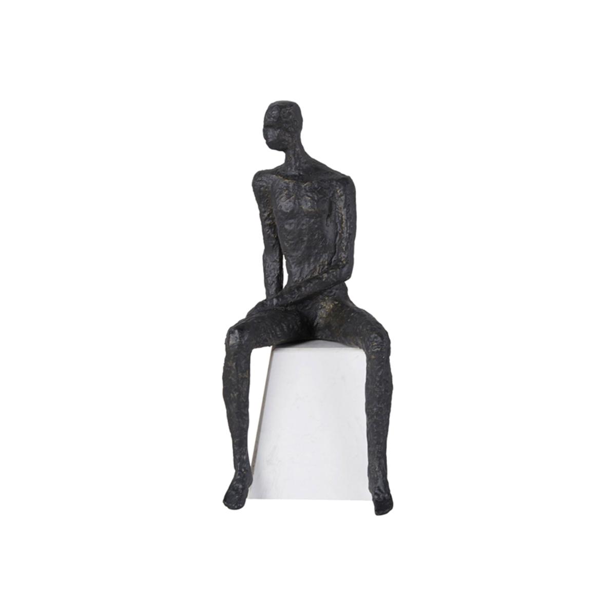 Liang & Eimil Dark Bronze Iron Figure