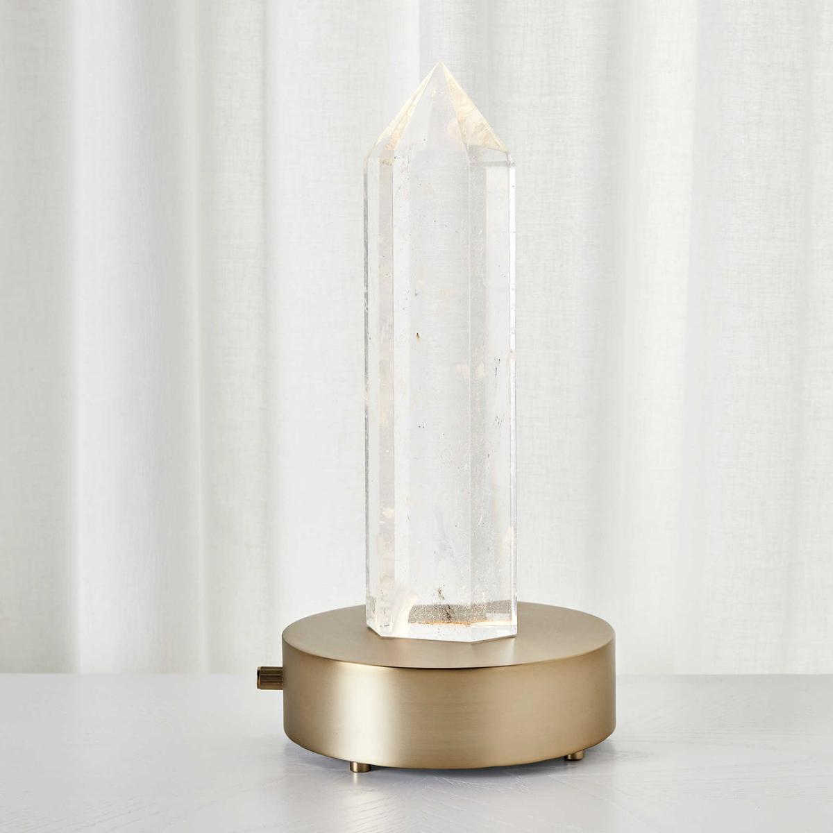 Uttermost Black Label Crystal Point Sculpture – image 3