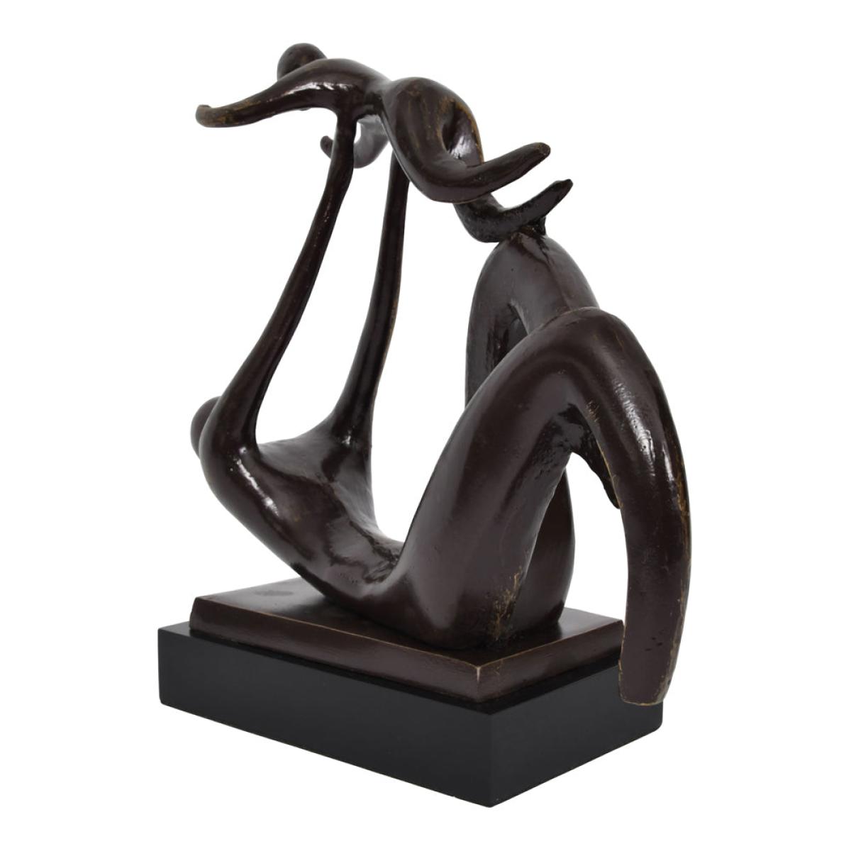 Libra Iconic Bronzed Aluminium Parent And Baby Sculpture – image 2
