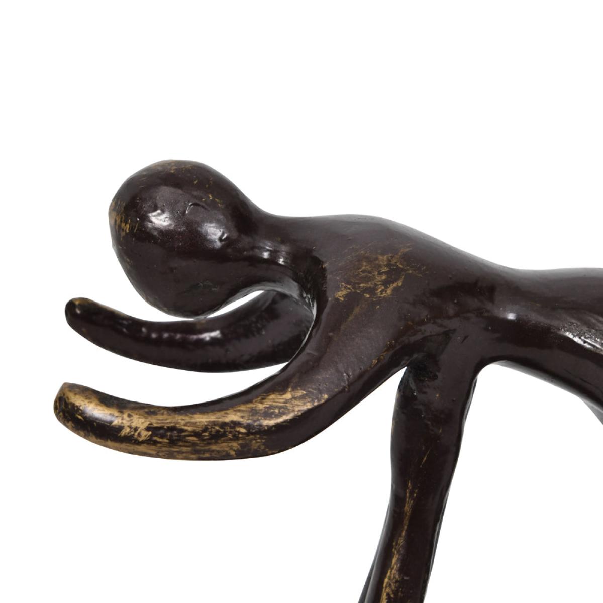 Libra Iconic Bronzed Aluminium Parent And Baby Sculpture – image 4