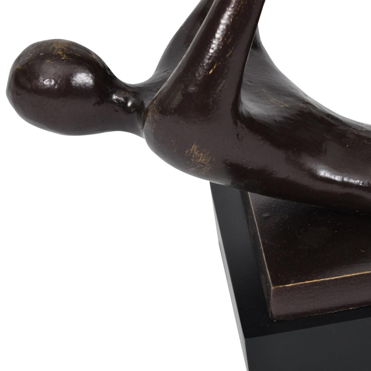 Libra Iconic Bronzed Aluminium Parent And Baby Sculpture – image 5