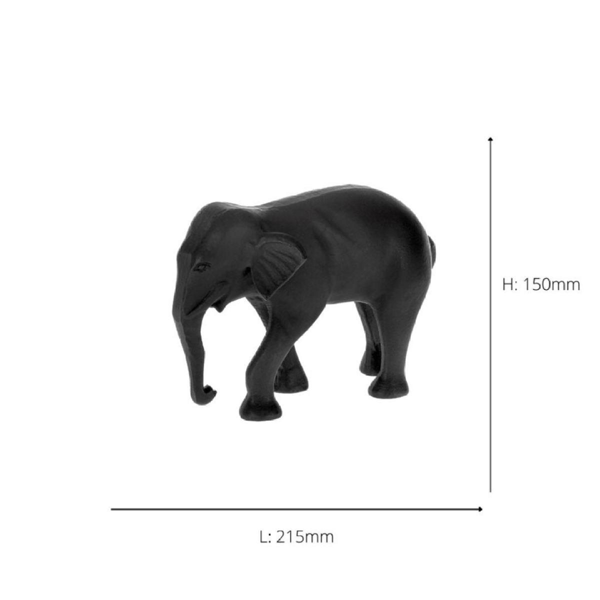 Jabonga Black Elephant Ornament I – image 3