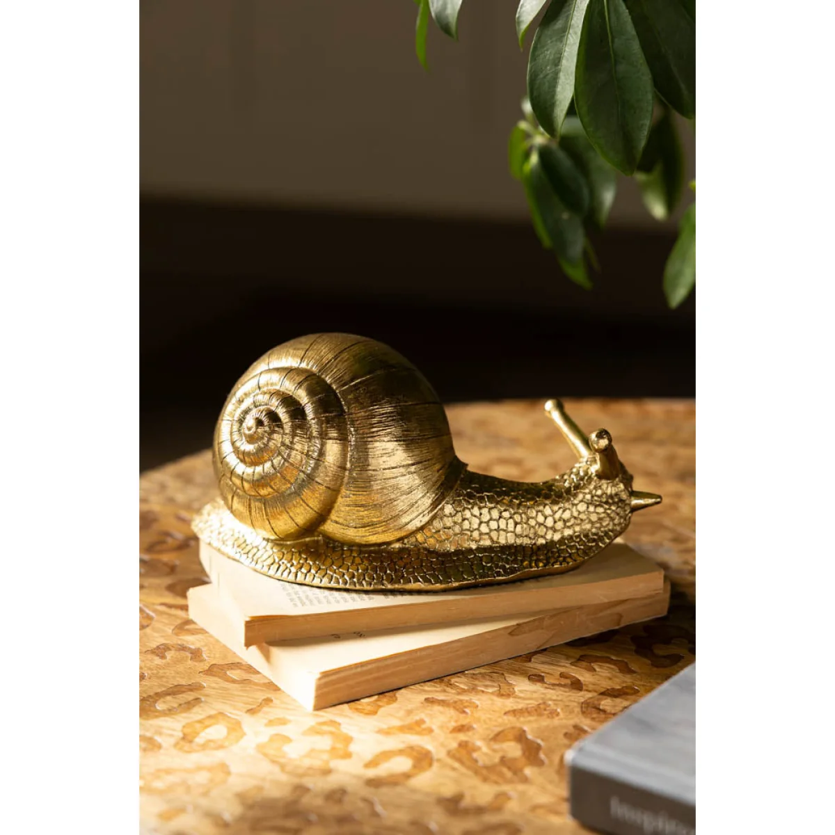 Gold Snail Ornament – image 2