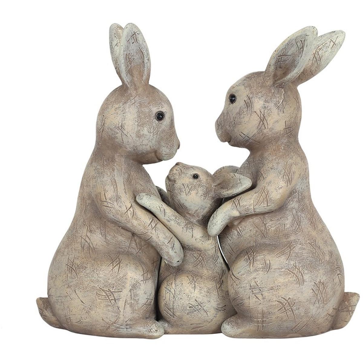 Fluffle Family Bunny Ornament - Grey – image 3