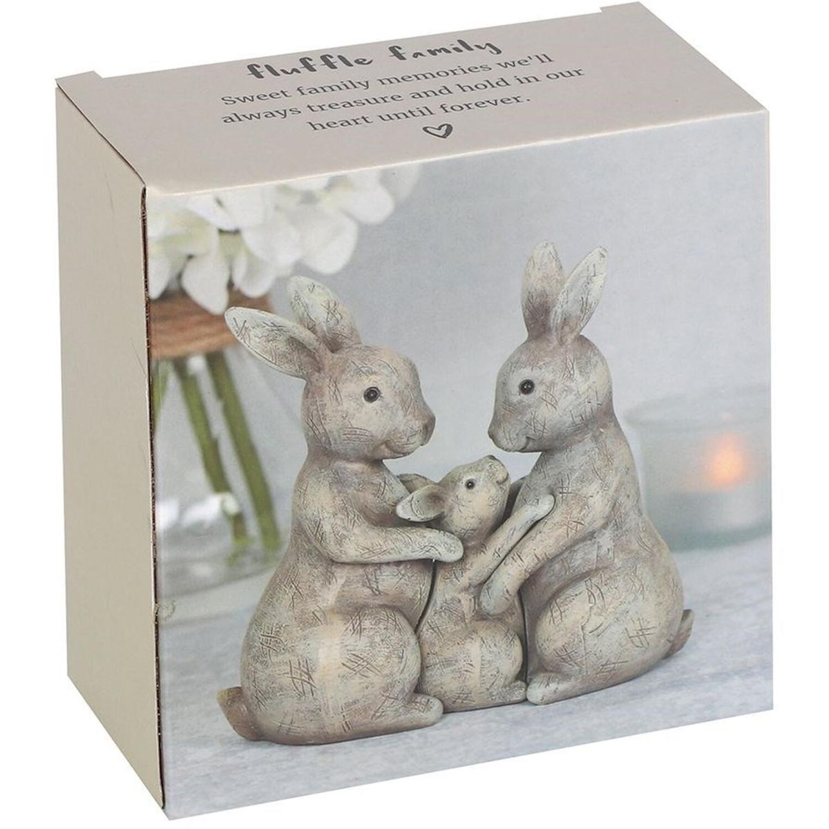 Fluffle Family Bunny Ornament - Grey – image 4