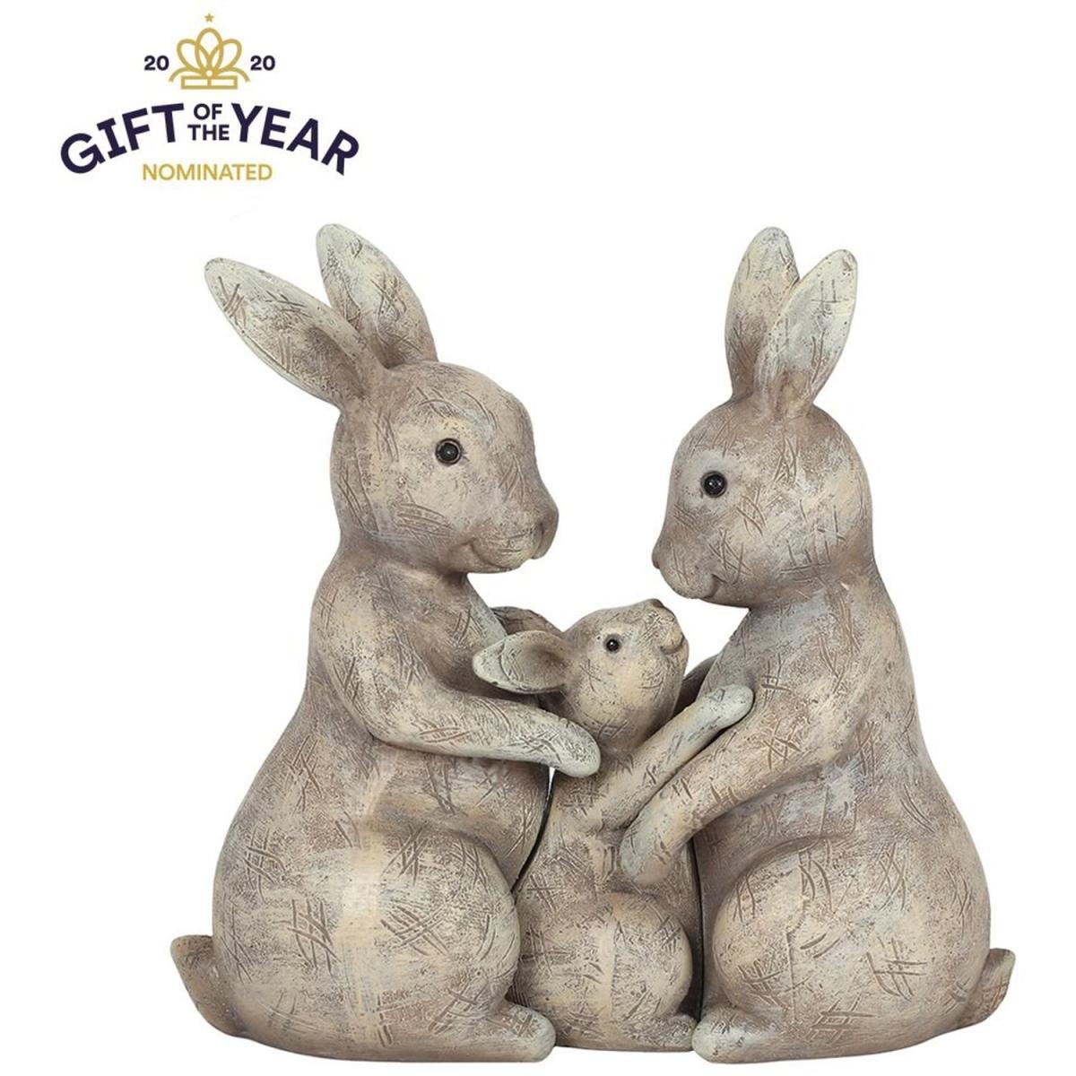 Fluffle Family Bunny Ornament - Grey – image 5