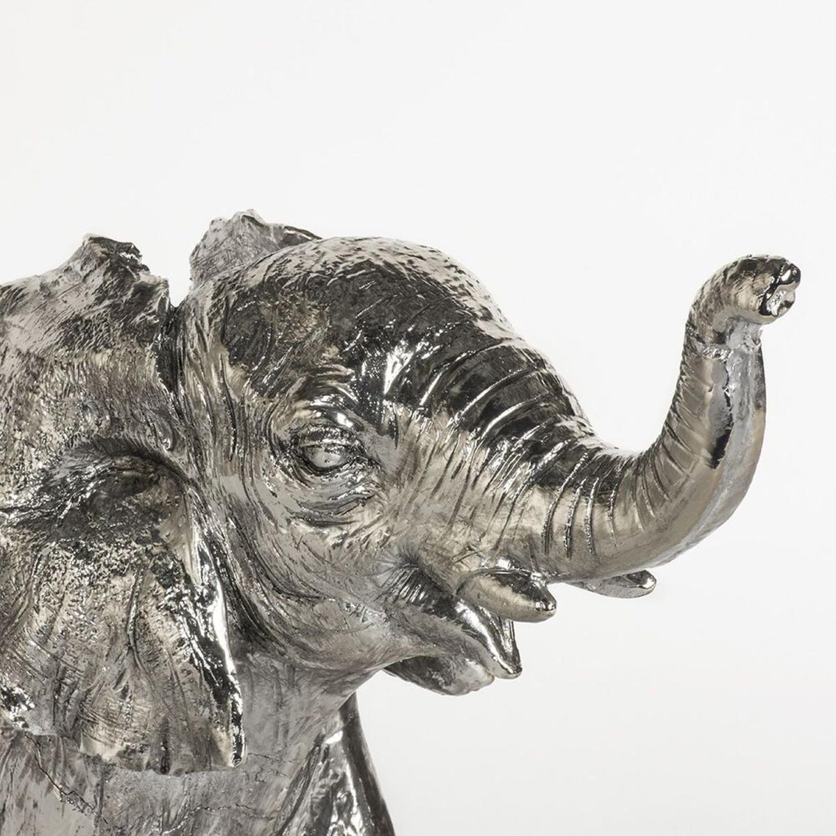 Silver Elephant Figurine - Silver – image 2