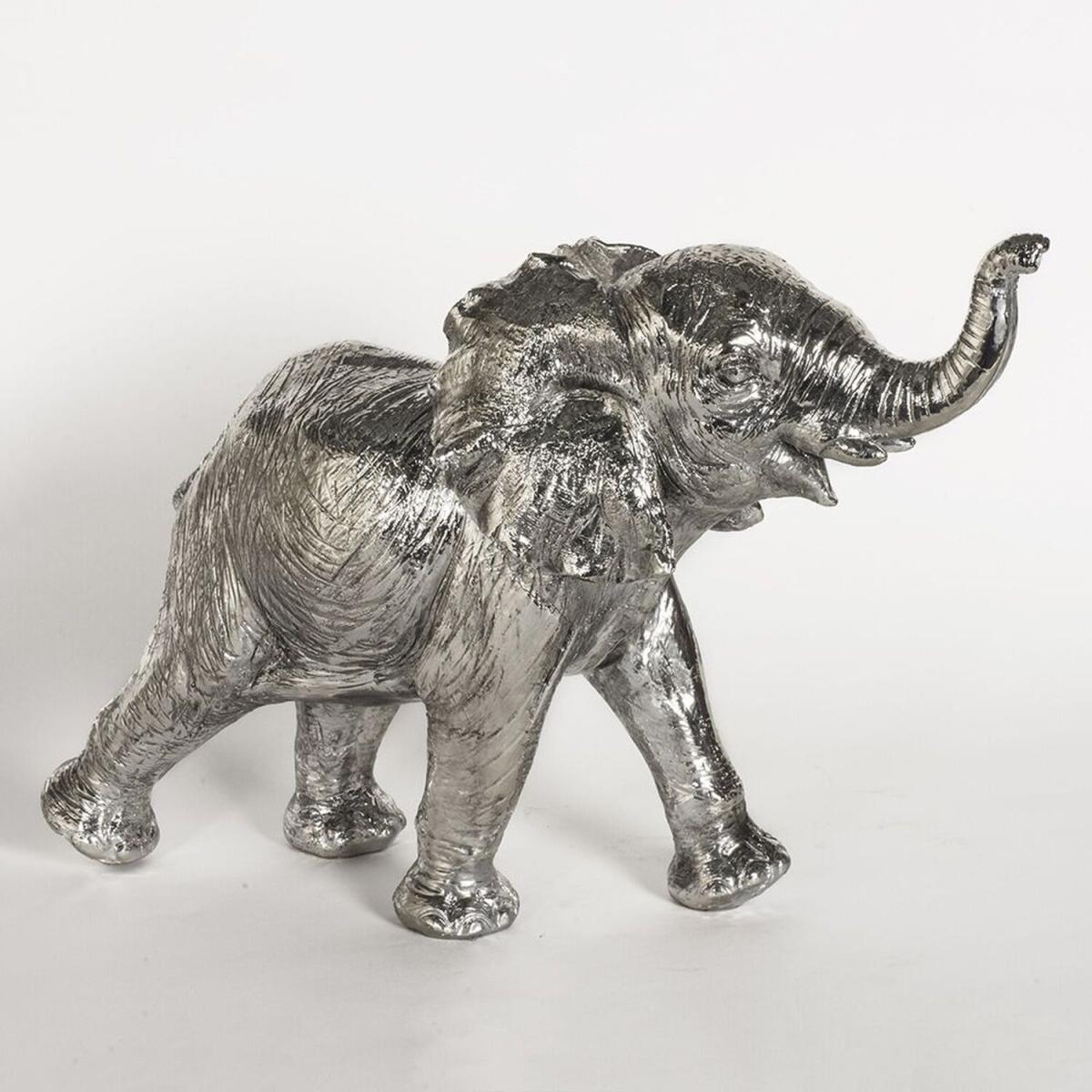 Silver Elephant Figurine - Silver – image 3