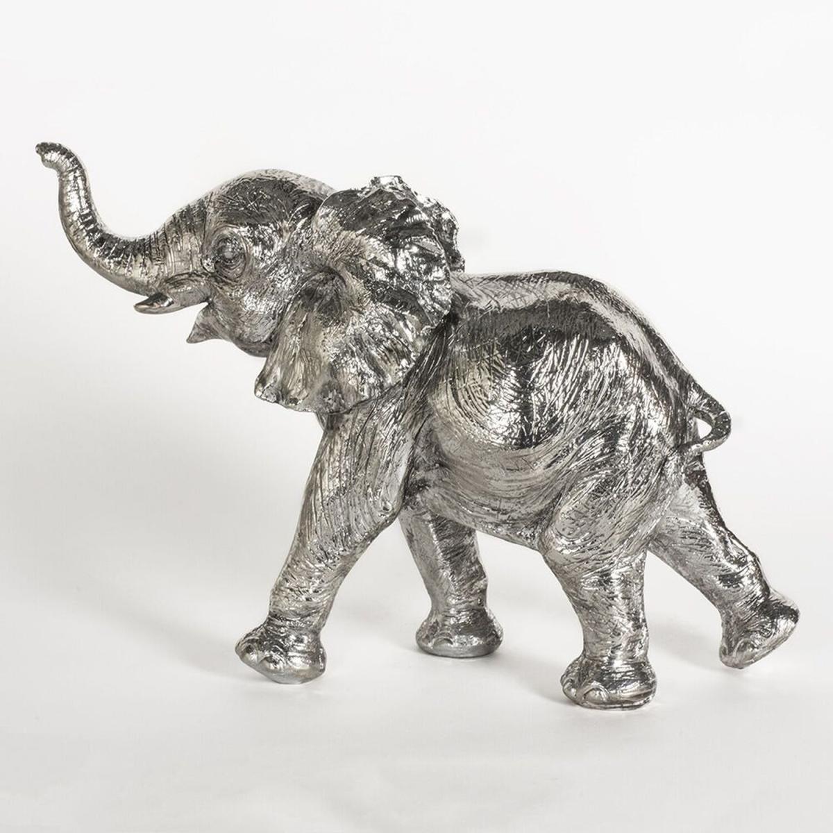 Silver Elephant Figurine - Silver – image 4
