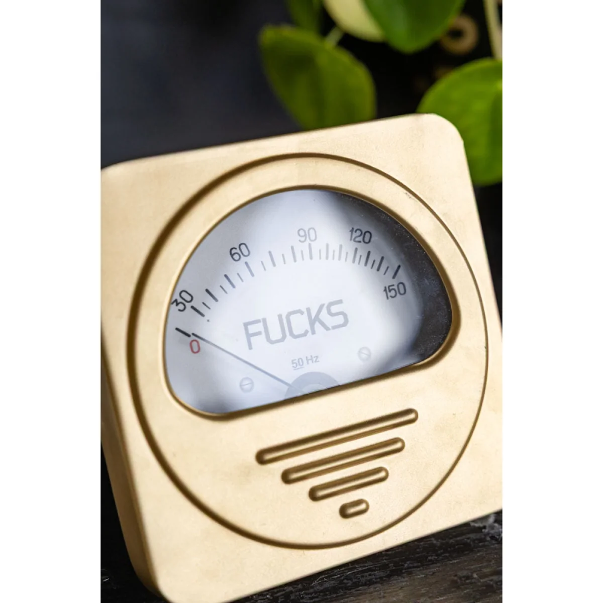 Zero Fucks Gold Ornament – image 4
