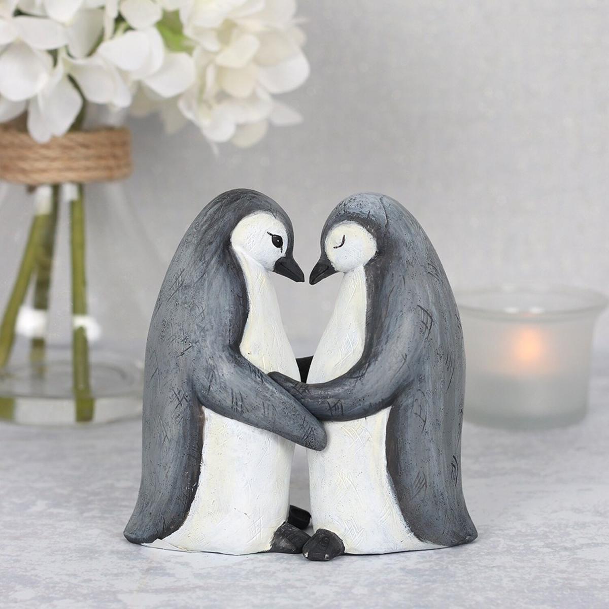Penguin Partners for Life Ornament (Height) 11 cm - Black and White – image 2