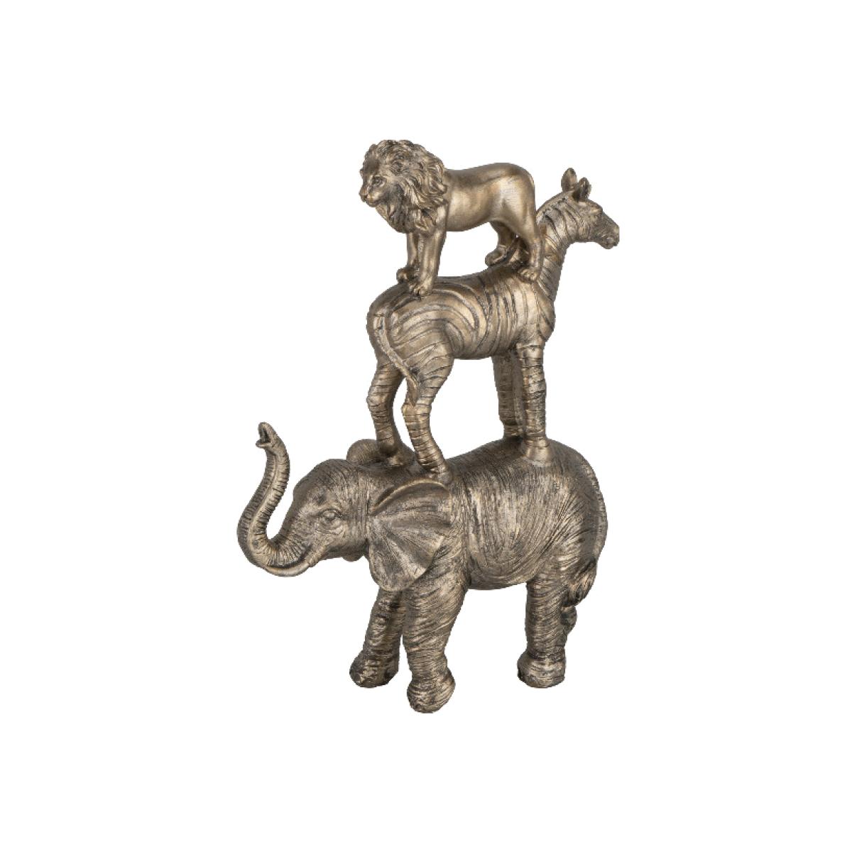 Stack Of 3 Safari Animals