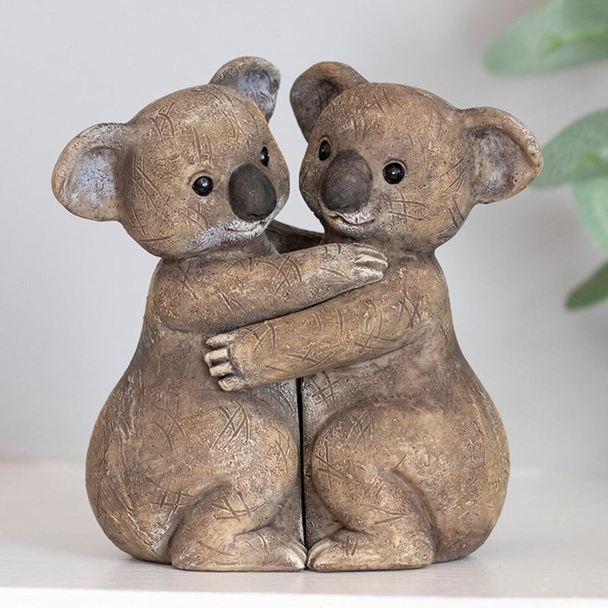 Koala Couple Mini Ornament - Brown – image 2