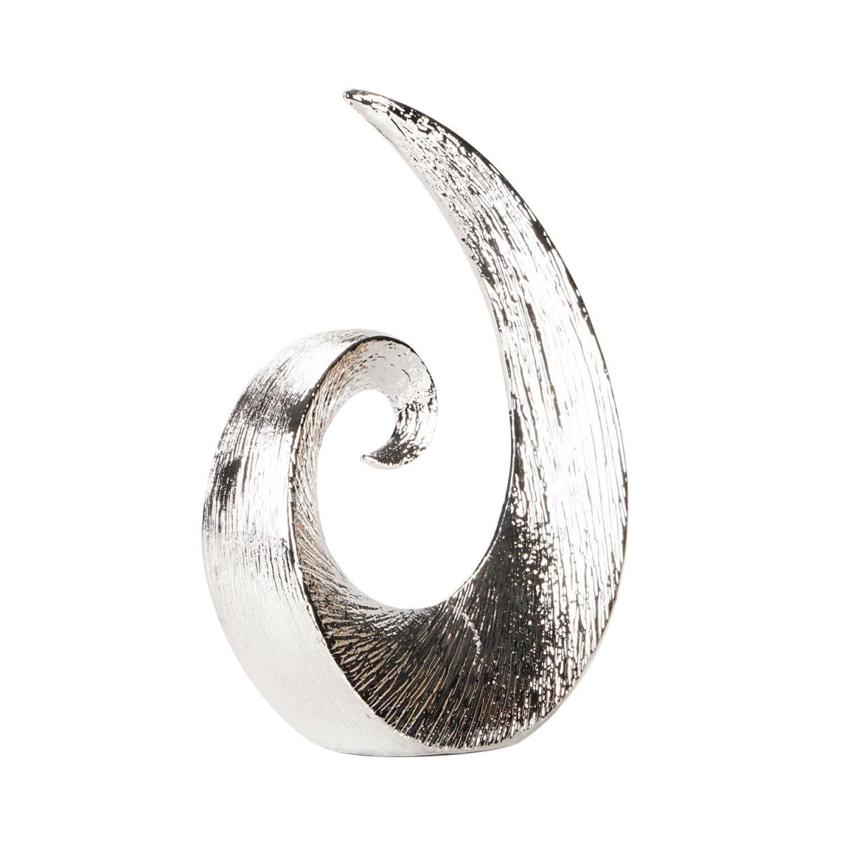 Brushed Swirl Sculpture – image 3