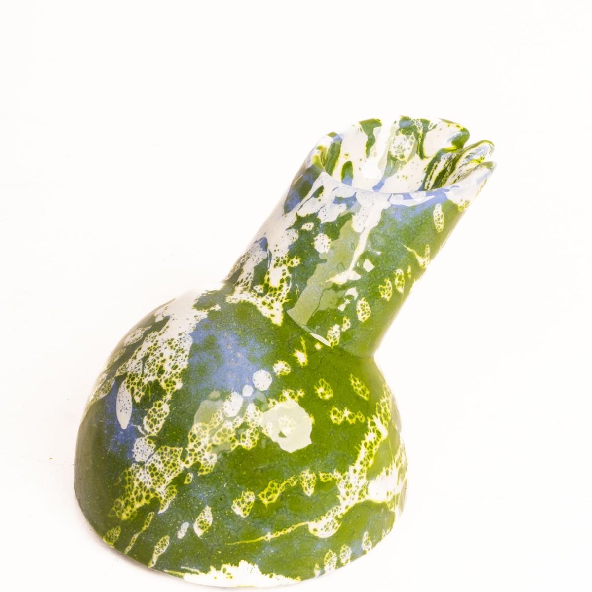 Green / White Multi Green Ashtray Pappagallo, New Style, No Smoking One Size Generazione Zordan – image 2