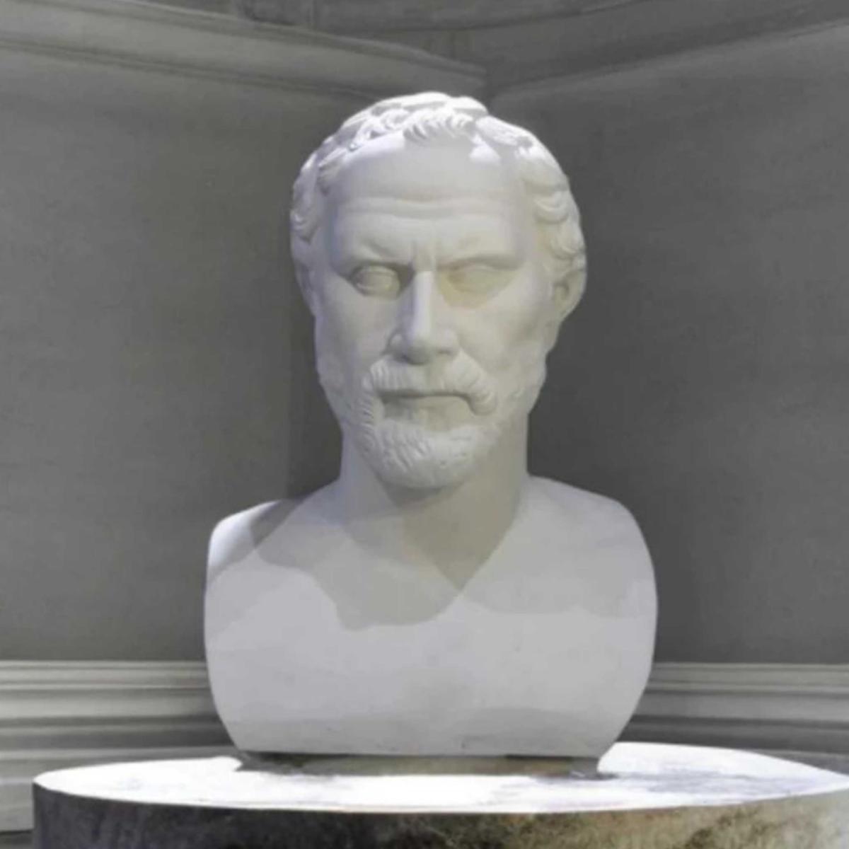 White Demosthenes Bust | Artchi – image 2