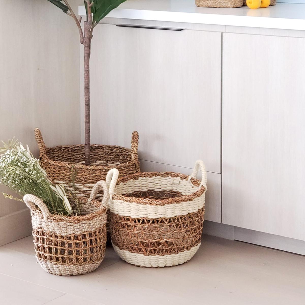Ula Mesh Basket In Natural - Neutrals Korissa – image 3