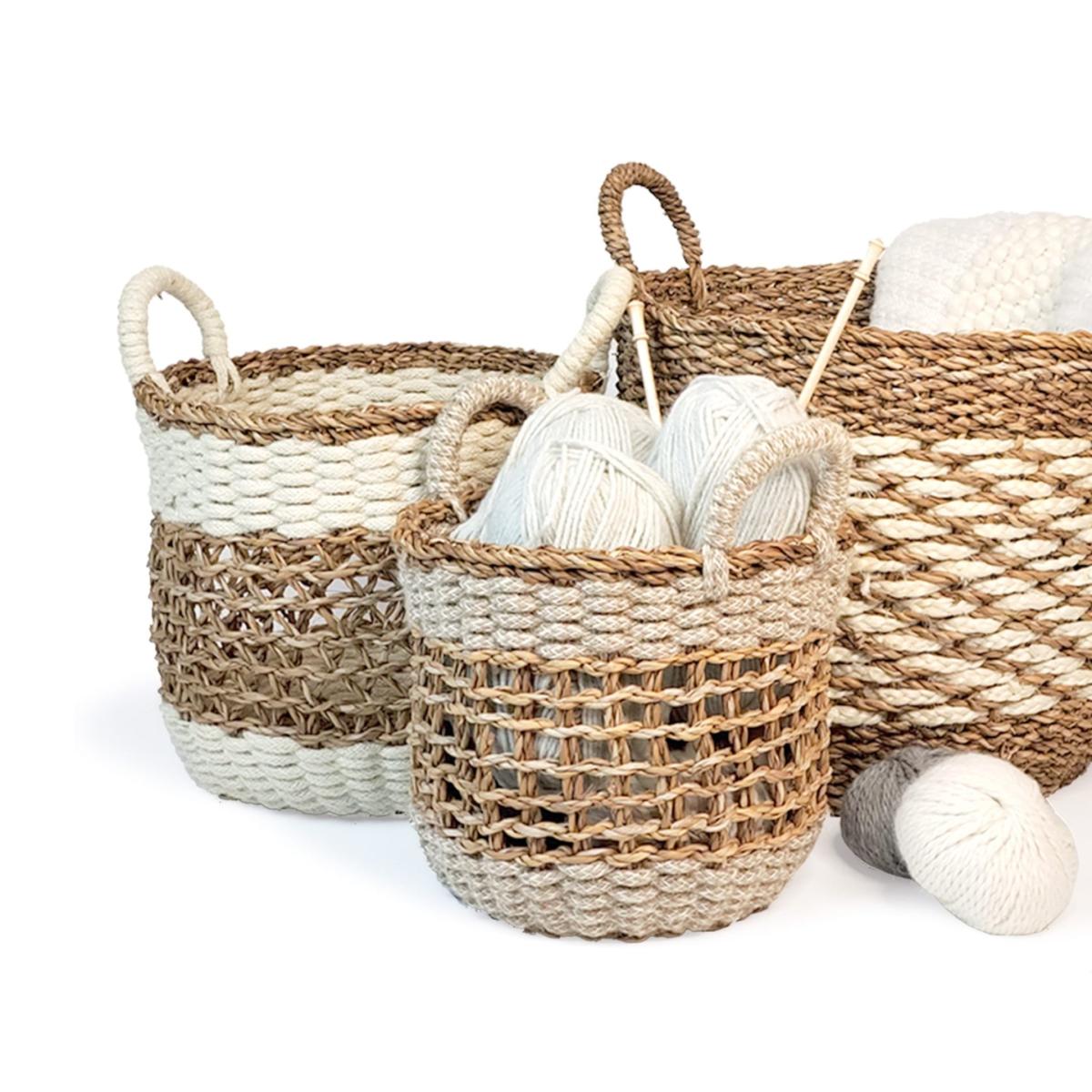 Ula Mesh Basket In Natural - Neutrals Korissa – image 4
