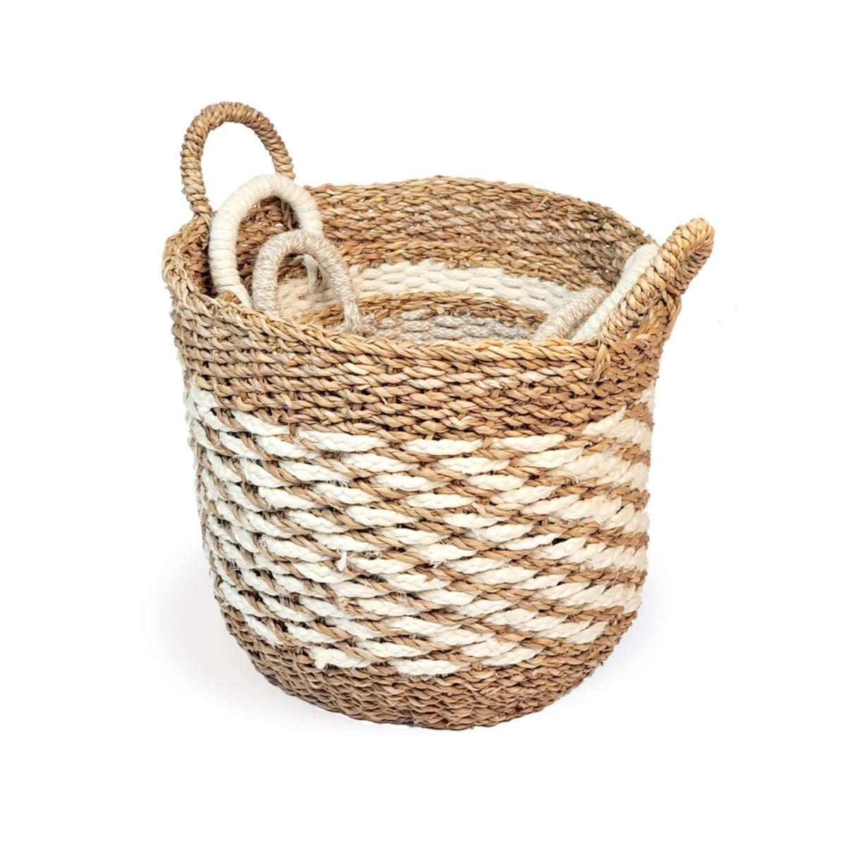 Ula Mesh Basket In Natural - Neutrals Korissa – image 5