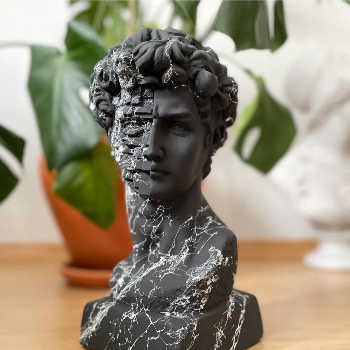 Lego Noir David Sculpture Multicolour | Artchi – image 2