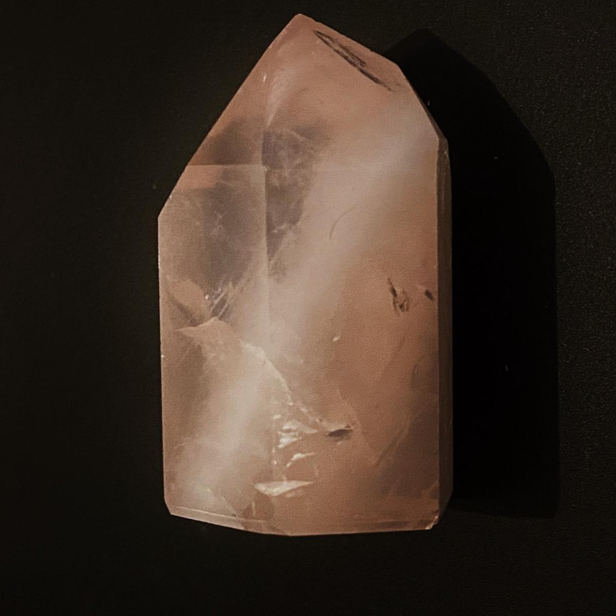 Pink / Purple Rose Quartz Point 59G | One Size | Lemuria Store – image 2