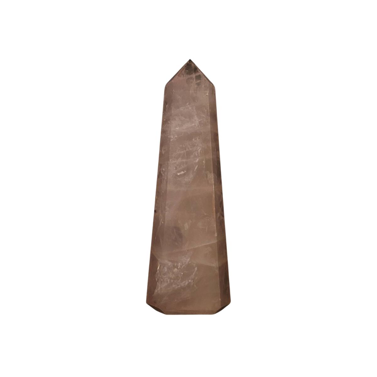 Pink / Purple Rose Quartz Point 59G | One Size | Lemuria Store – image 1