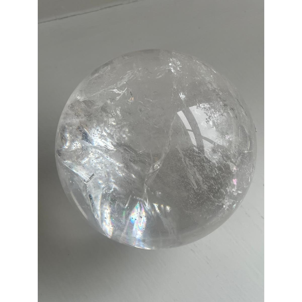 Neutrals Clear Quartz Sphere | Lemuria Store – image 2