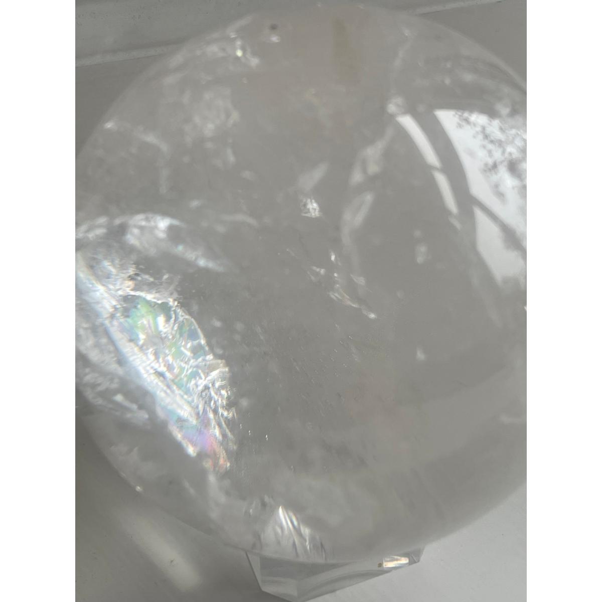 Neutrals Clear Quartz Sphere | Lemuria Store – image 4