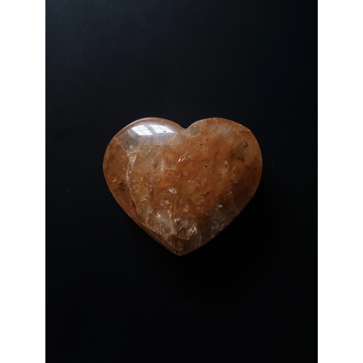 Yellow / Orange Golden Healer Heart Small Lemuria Store – image 2