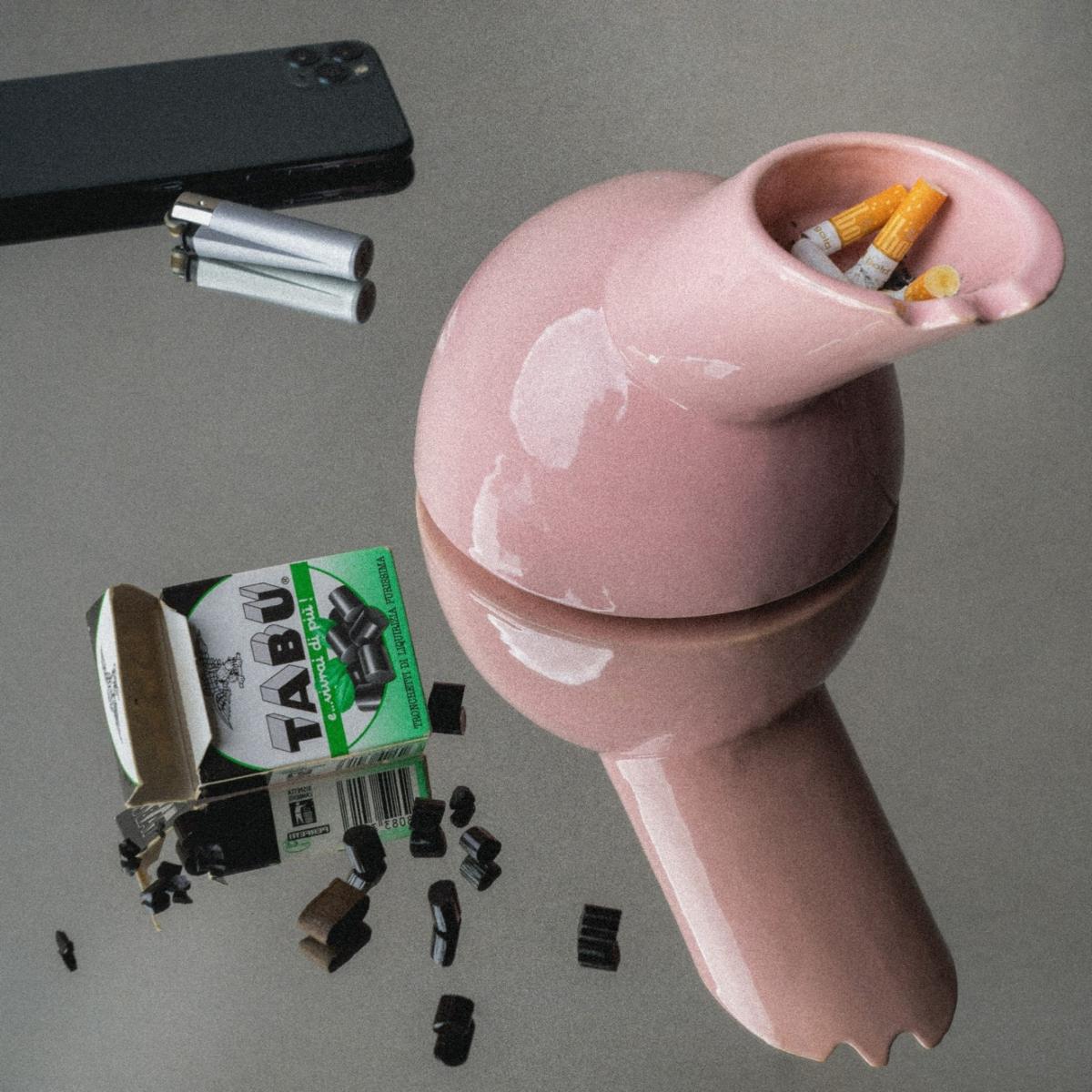 Neutrals Ashtray Pink, Neon Pink, Hi Barbie, Clay & Enamel One Size Generazione Zordan – image 2